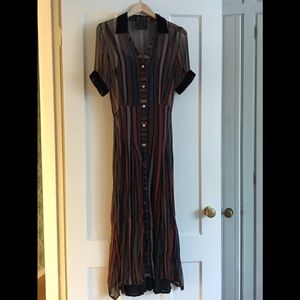 No. 6 Dress with full length black slip